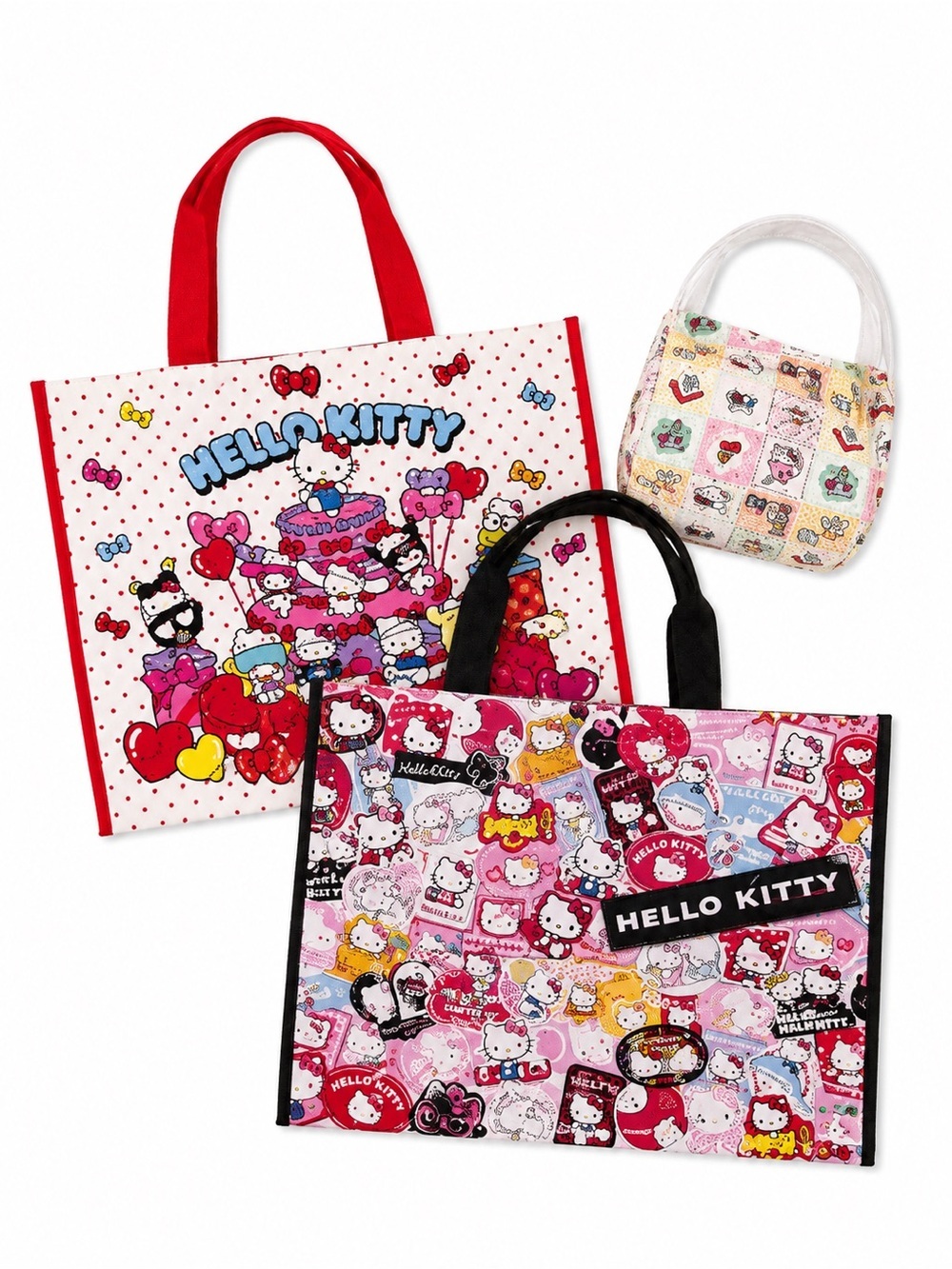 Hello Kitty Bundle Totes & Pouch